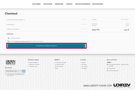&eacute;chantillons gratuits